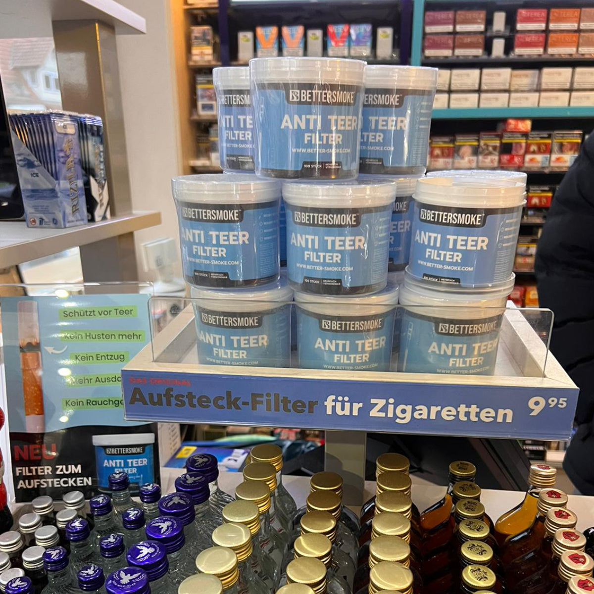 Anti Teer Filter (Packung je 100 Filter)