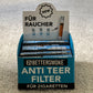 Display mit 20x „Anti Teer Filter 10er Packung“